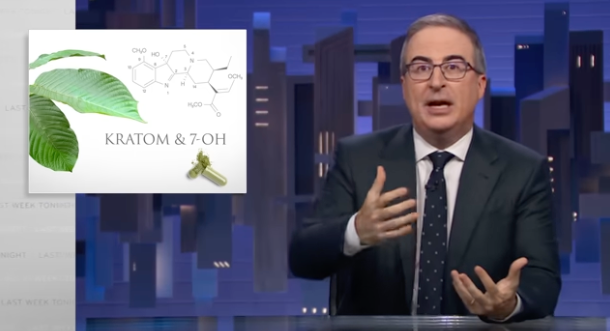 John Oliver Last Week Tonight 7-OH kratom segment