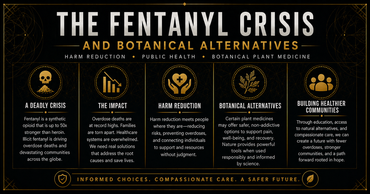 The Fentanyl Crisis and Botanical Alternatives: A Harm Reduction Perspective