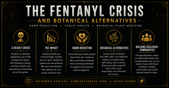 The Fentanyl Crisis and Botanical Alternatives: A Harm Reduction Perspective