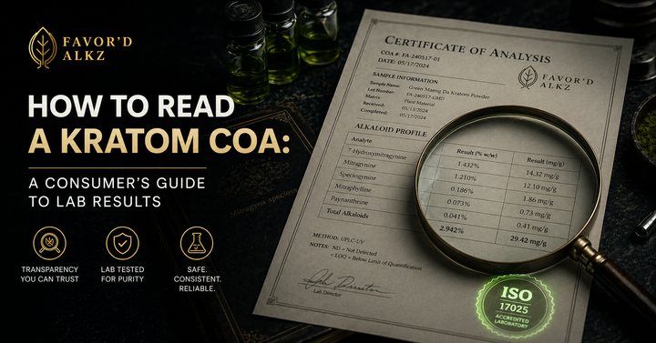 How to Read a Kratom COA: A Consumer's Guide to Lab Results