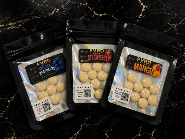 Free 30mg Trio — 7 Mango / 7 Strawberry / 7 Blue Raspberry (Powder Reward)