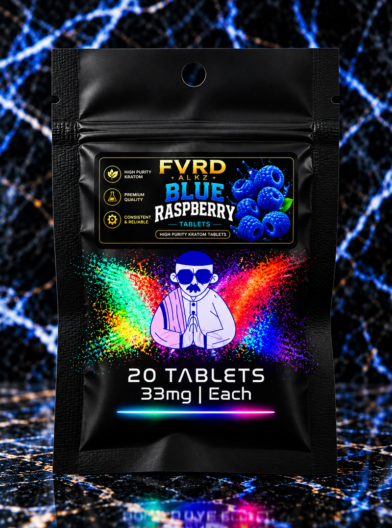 Blue Razz 33mg Tablets
